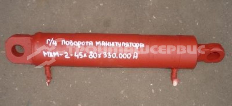 Гидроцилиндр поворота манипулятора, разравнивателя ЦГ-80.40х330.17 (МКМ-2-45.80.330.000А)