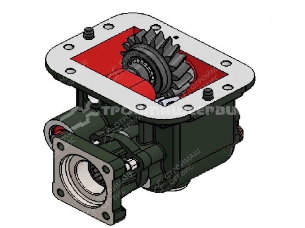 Коробка отбора мощности 21010ROHIR (Hipomak) (PTO SCANIA GR900 PISTON PUMP COUPLED (HOLE))