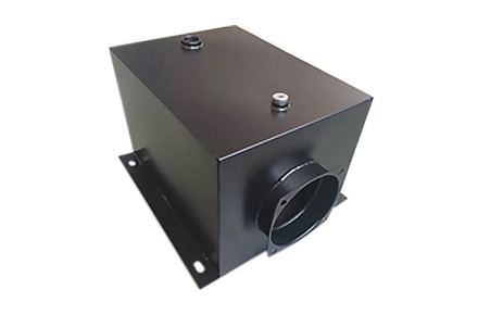 Стальной квадратный бак 15L,tank neck120mm Square