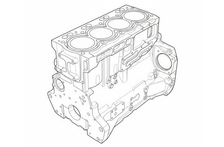 Соединение насоса водяного Perkins 4133L048 (оригинал)